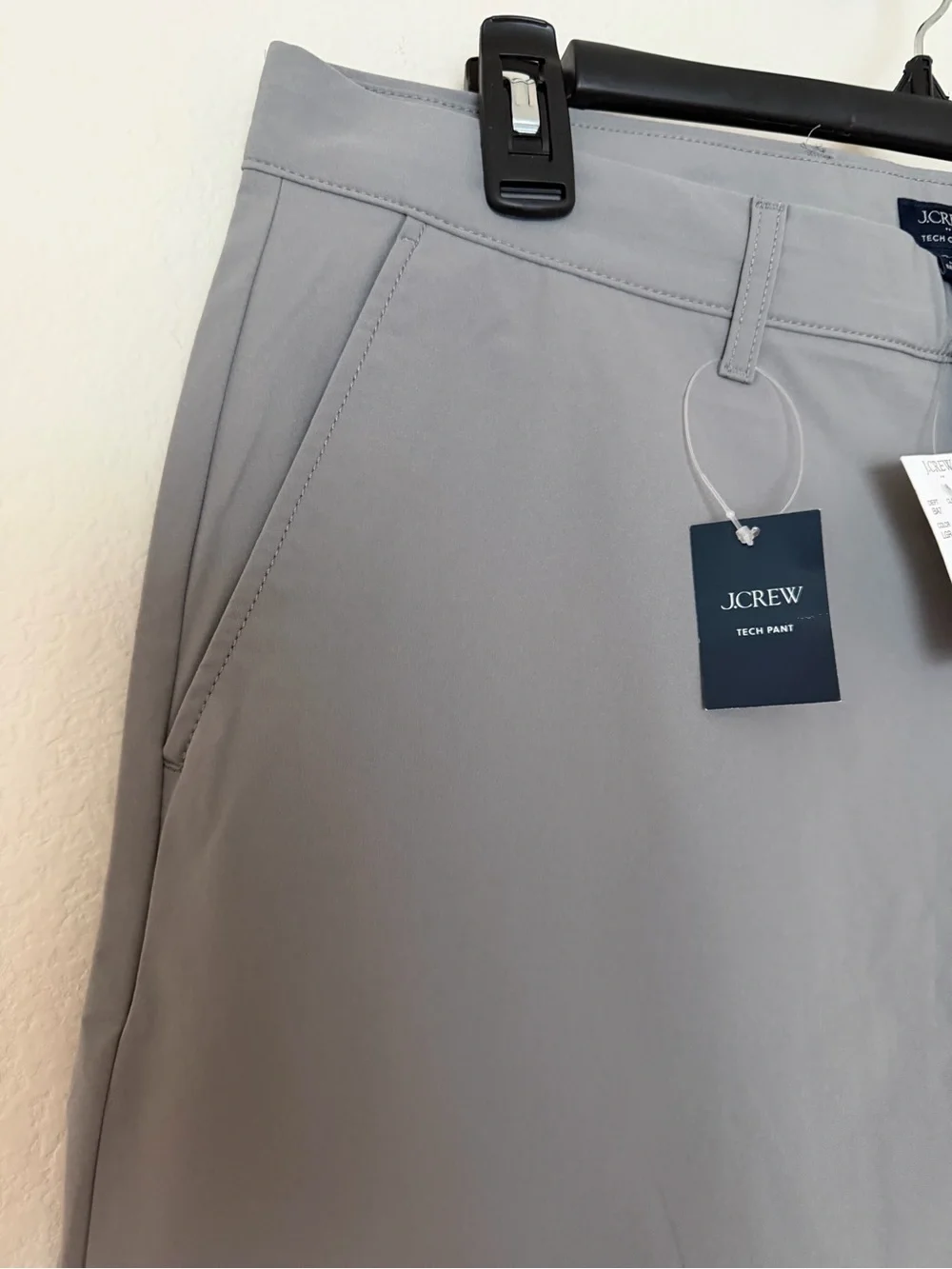J. Crew Men's Gray Slim Chinos